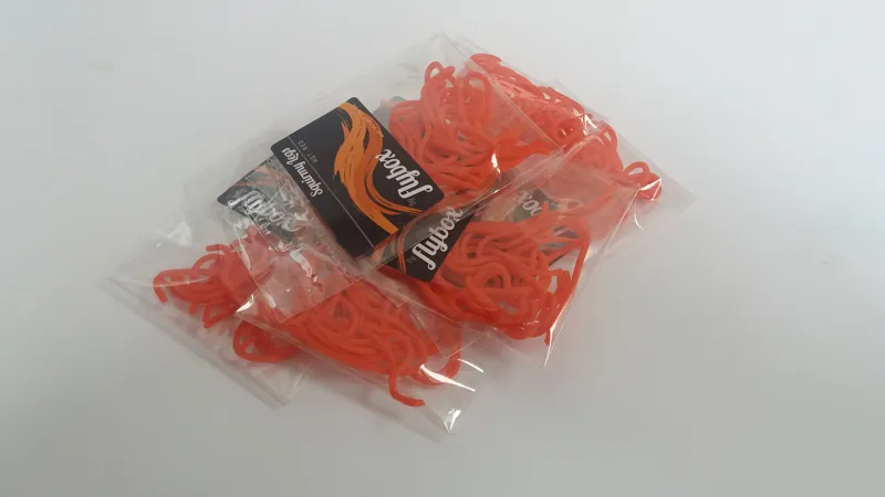 Flybox Squirmy Legs in Hot Red-2